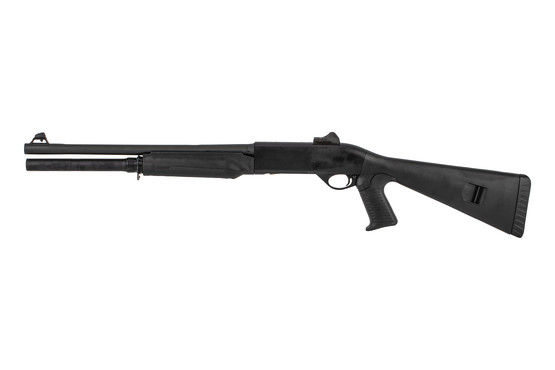 Benelli Law Enforcement only M2 Tactical Shotgun features a pistol grip and synthetic stock